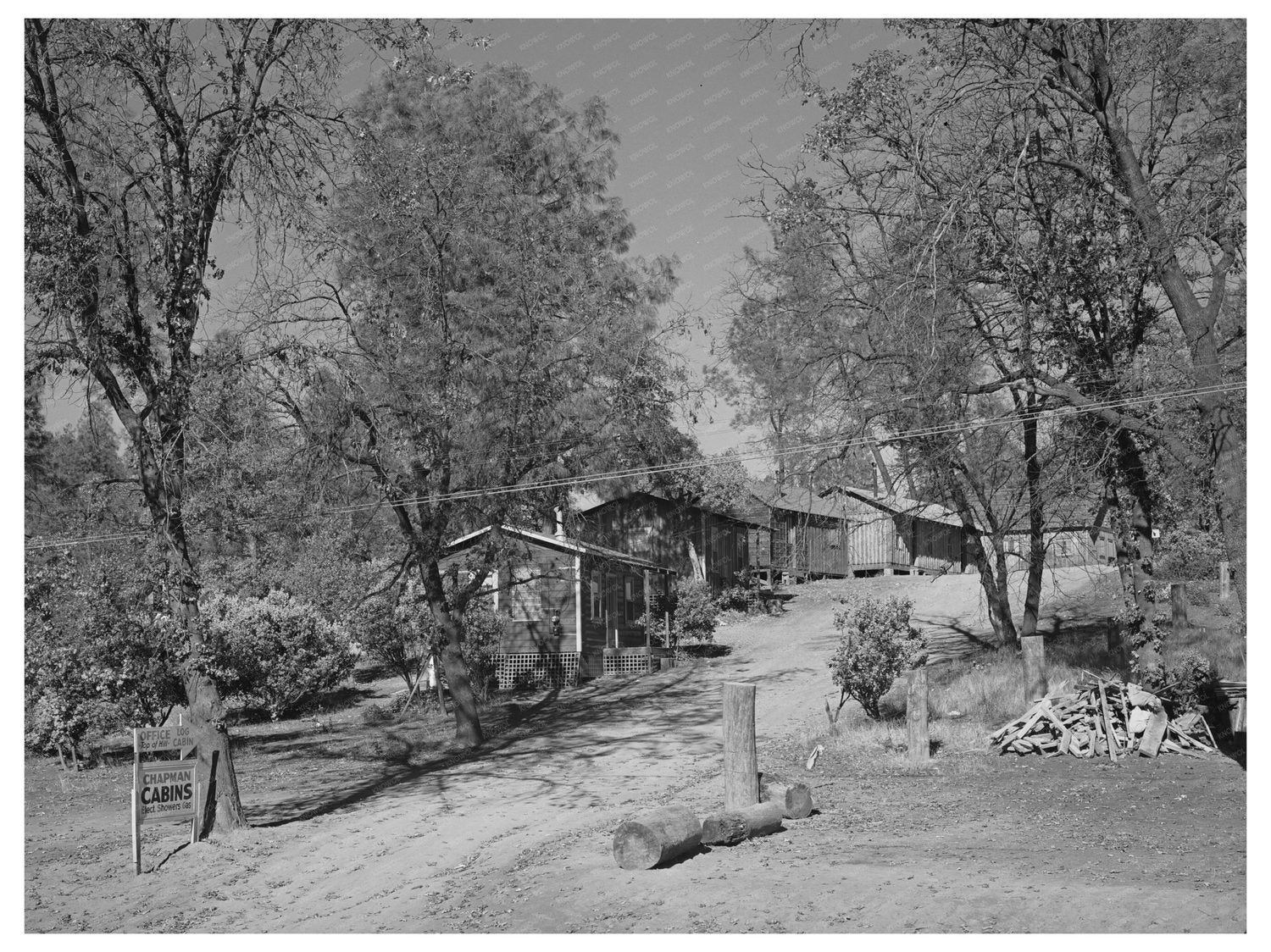 Tourist Court for Shasta Dam Workers 1940