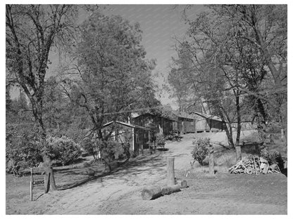 Tourist Court for Shasta Dam Workers 1940