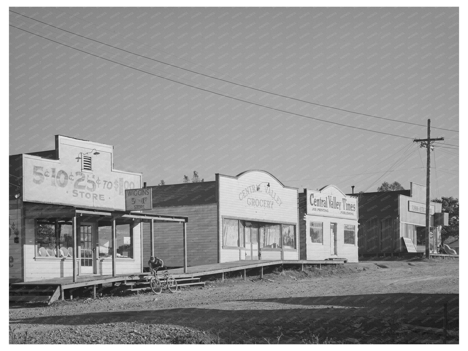 Central Valley California Economic Decline November 1940