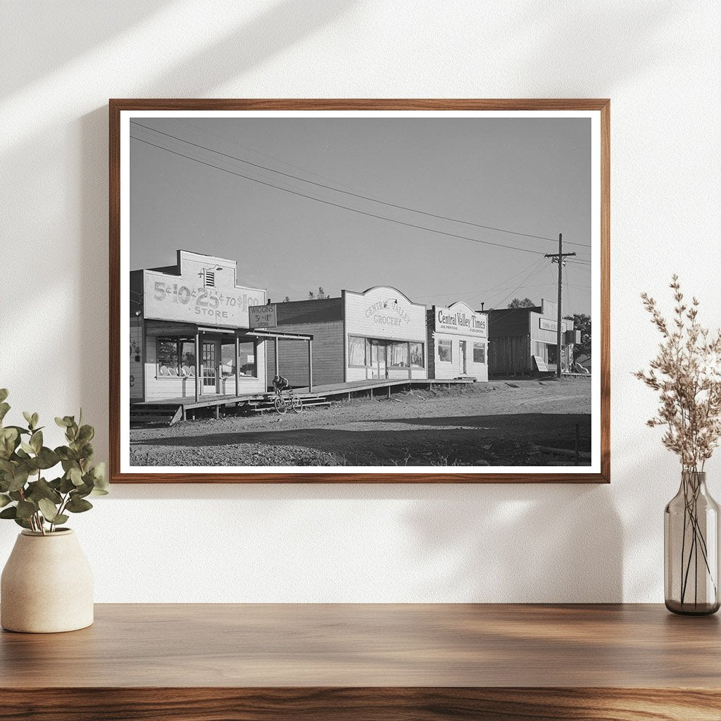 Central Valley California Economic Decline November 1940