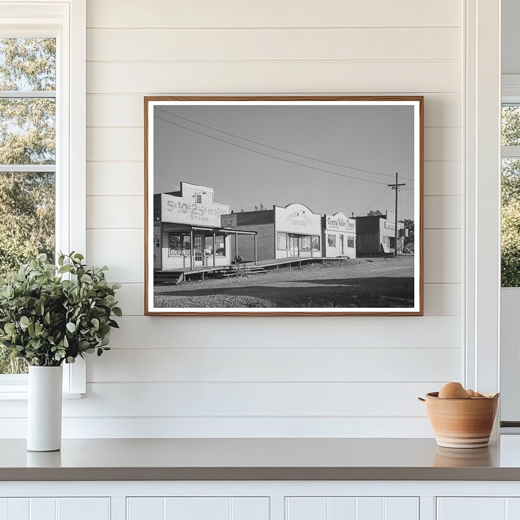 Central Valley California Economic Decline November 1940