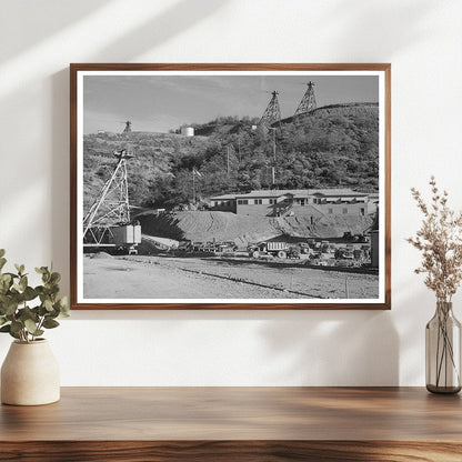 Shasta Dam Construction Tower Network November 1940