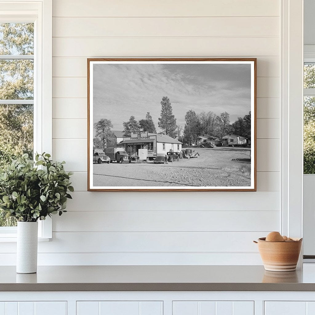 Buckeye California Community Near Shasta Dam 1940