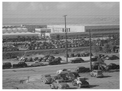 1940 Vintage Cars at Consolidated Aircraft San Diego