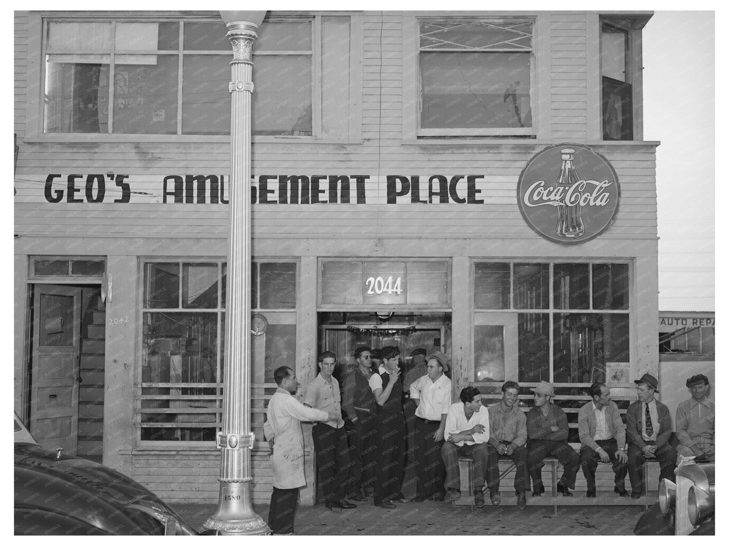 San Diego Everyday Life December 1940 Vintage Photo