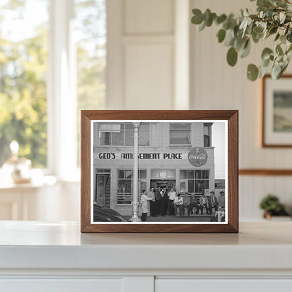 San Diego Everyday Life December 1940 Vintage Photo