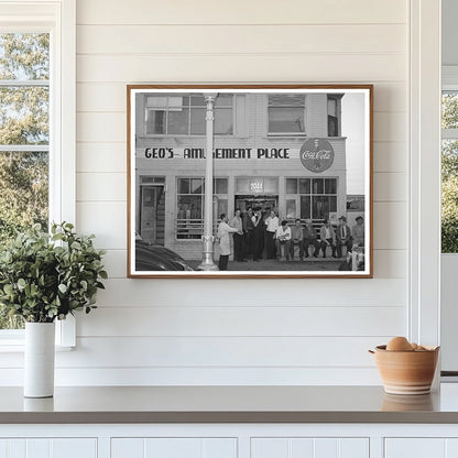 San Diego Everyday Life December 1940 Vintage Photo