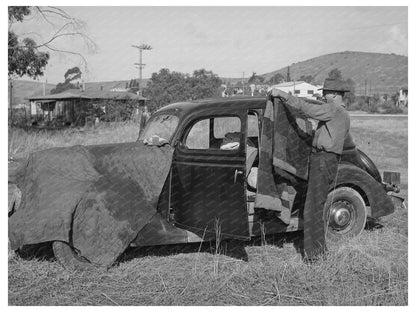 Carpenter Seeking Work in Pacific Beach California 1940