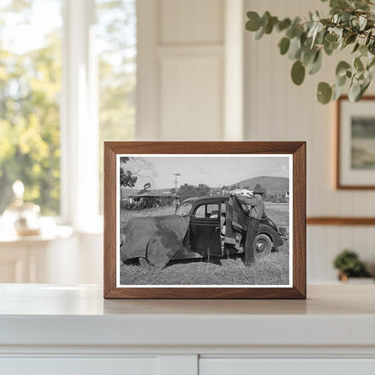 Carpenter Seeking Work in Pacific Beach California 1940