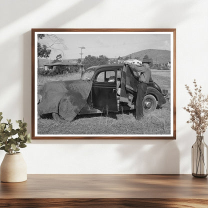 Carpenter Seeking Work in Pacific Beach California 1940