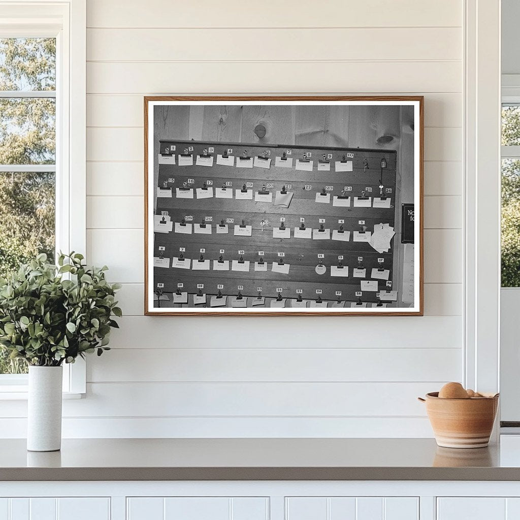 San Diego Tourist Court Occupants December 1940