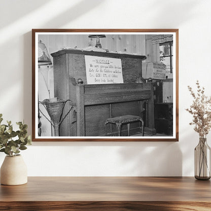 San Diego Tourist Office Sign Family Men 1940