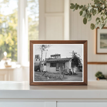 San Diego Trailer Camp Sanitary Facilities December 1940