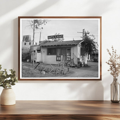 San Diego Trailer Camp Sanitary Facilities December 1940