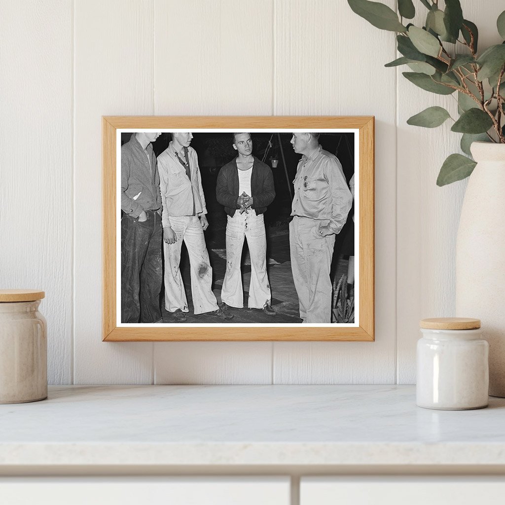 Boys Seeking Work in California December 1940