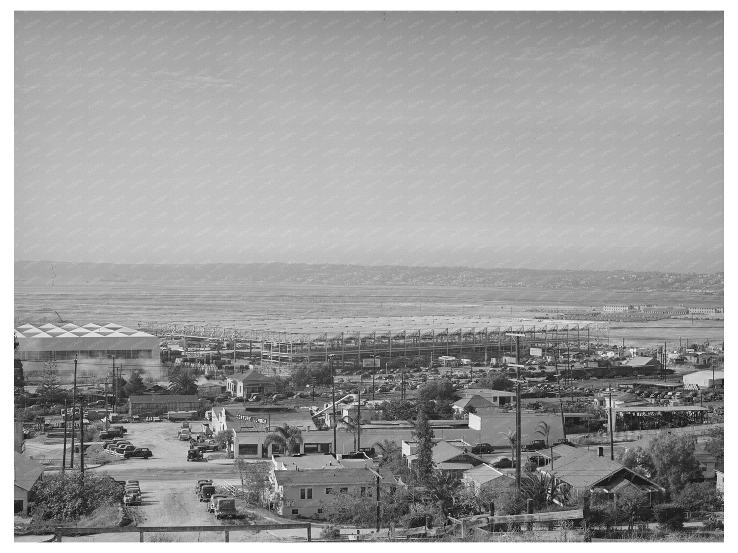 Consolidated Aircraft Plant Construction San Diego 1940