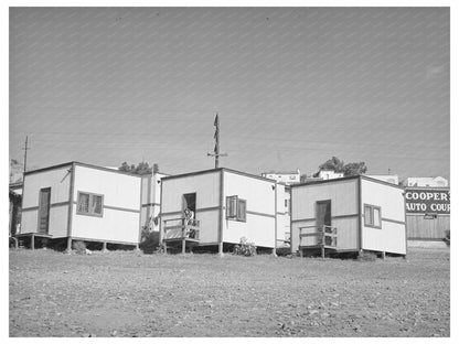 1940 San Diego Tourist Court Vintage Roadside Accommodation