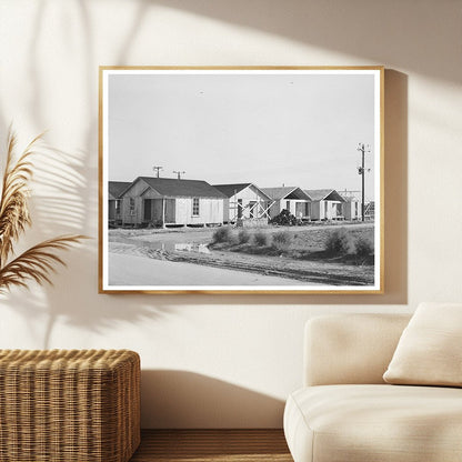 Houses Under Construction in Corpus Christi Texas 1940