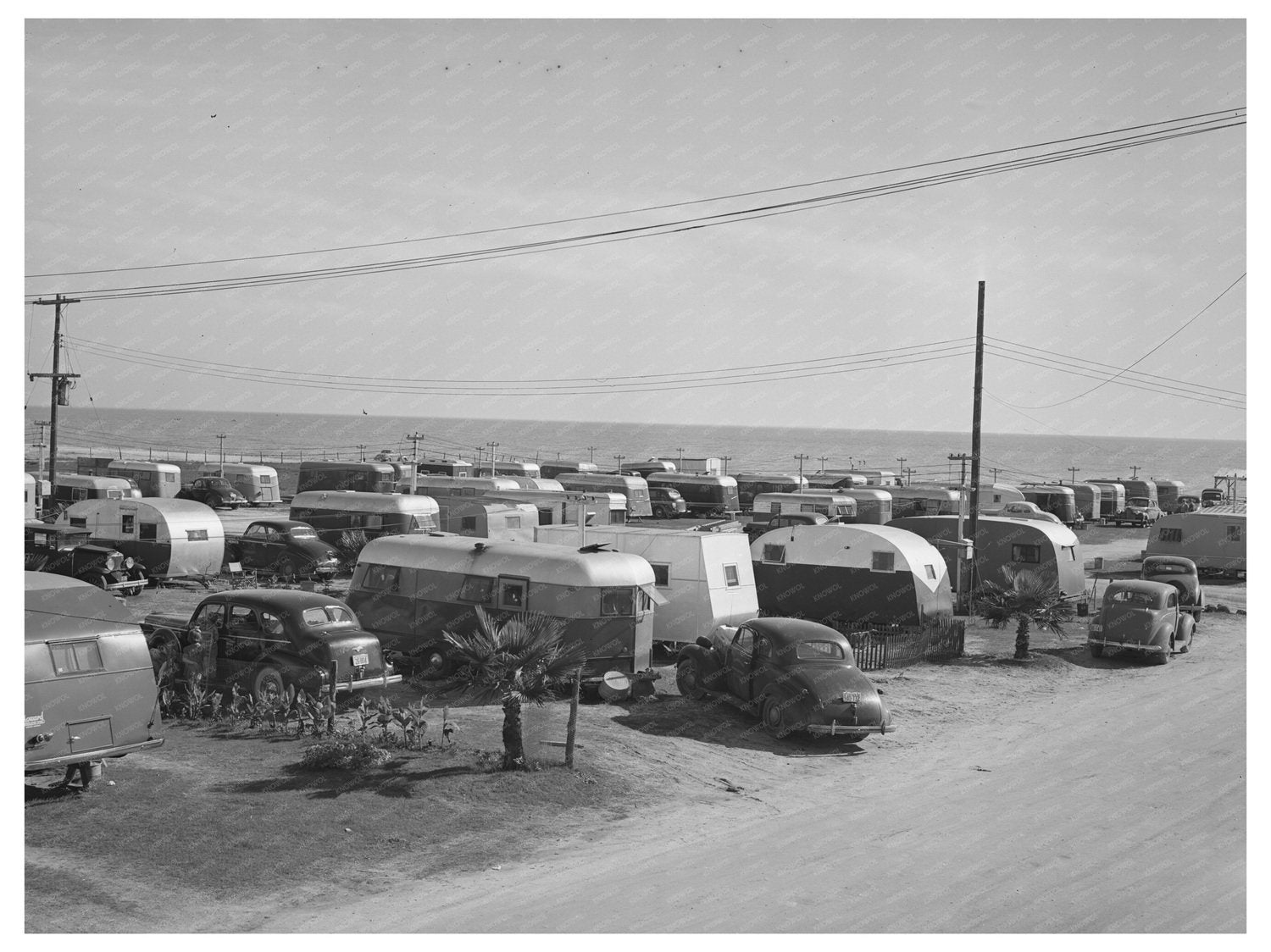 1940 Corpus Christi Trailer Court Military Housing Shift