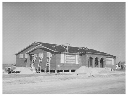 North Beach School Construction Corpus Christi December 1940