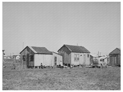 Mexican Housing in Corpus Christi Texas December 1940