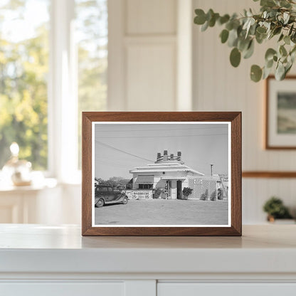 Drive-in Sandwich Stand Corpus Christi Texas 1940