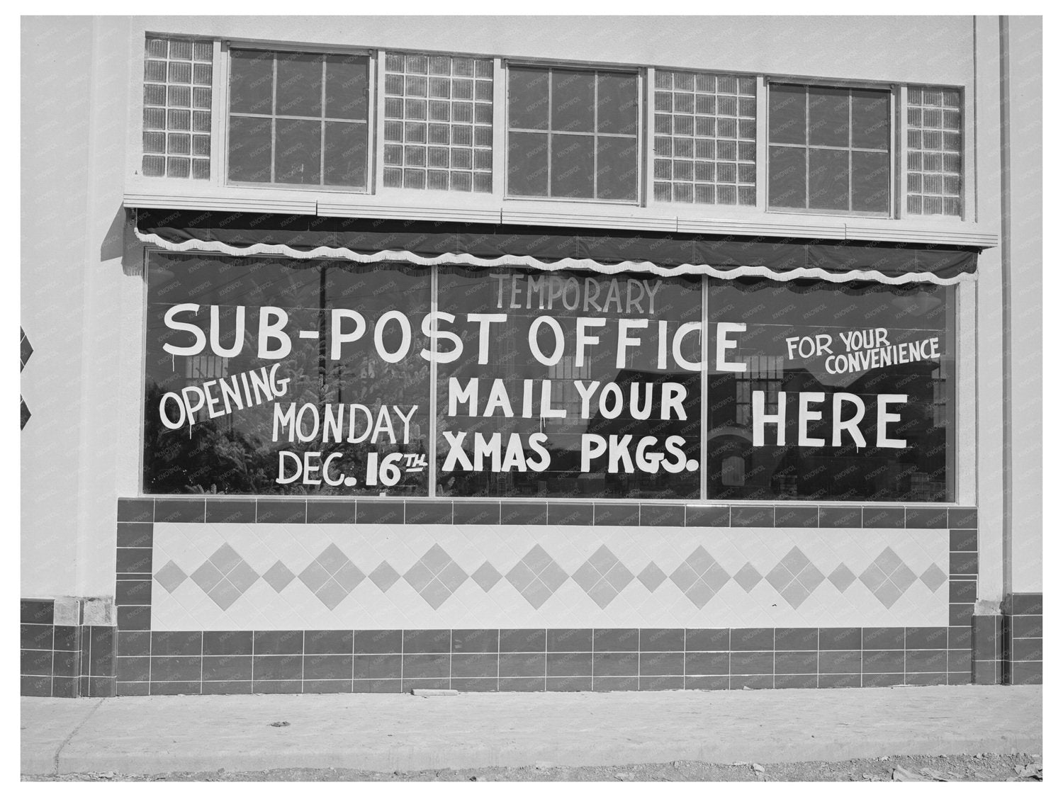 1940 Vintage Photo of Corpus Christi Business District