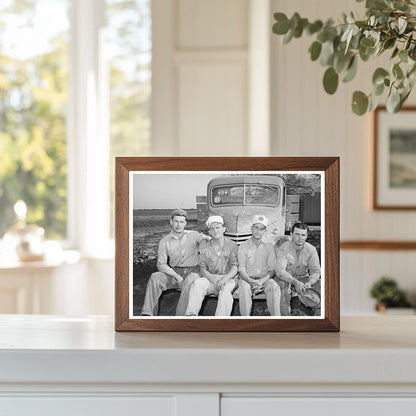 Truck Drivers at Corpus Christi Naval Air Base December 1944