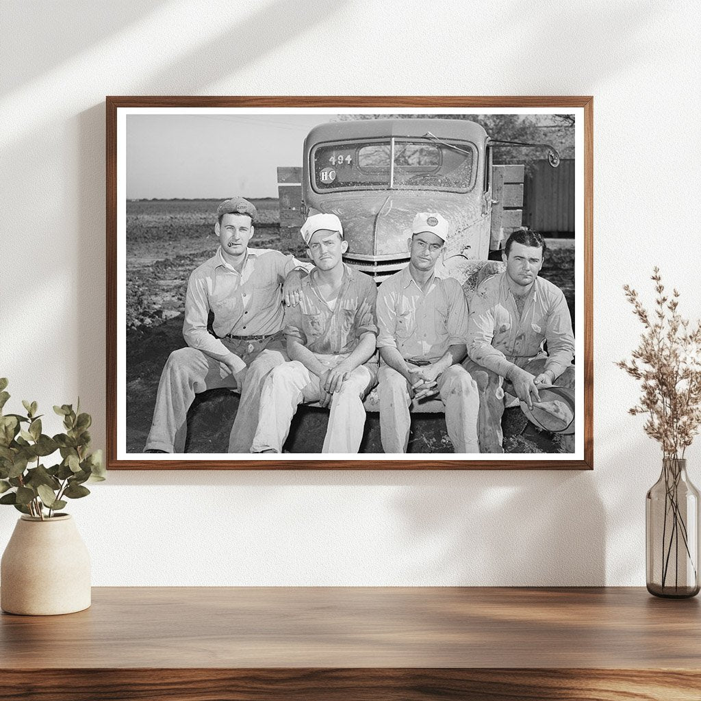 Truck Drivers at Corpus Christi Naval Air Base December 1944