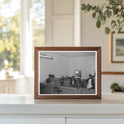 Men Seeking Work at Texas Employment Service December 1940