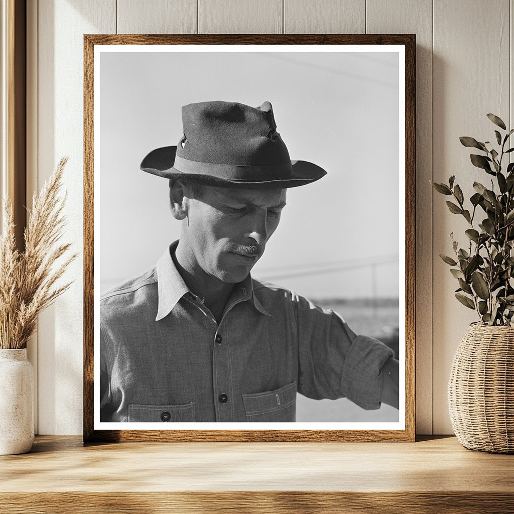 1944 Black and White Bricklayer at Corpus Christi Project