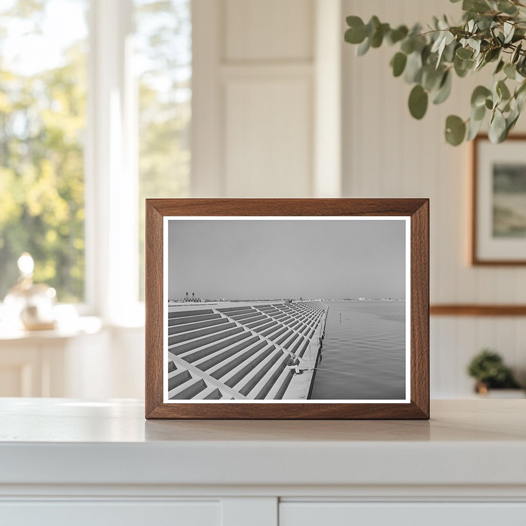 Corpus Christi Seawall Construction December 1944
