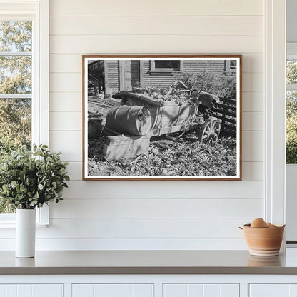 Vintage Farm Equipment in Auburn California December 1940