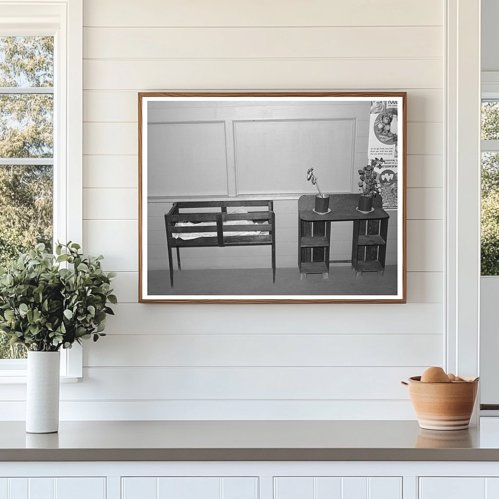 Vintage Furniture from Vegetable Crates Yuba City California 1940