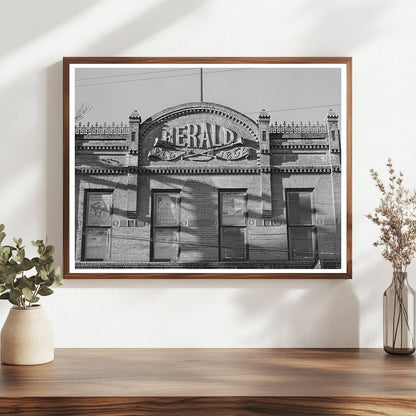 Auburn California Building December 1940 Vintage Photo