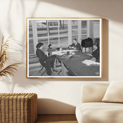 Wives of Farm Workers in Yuba City December 1940