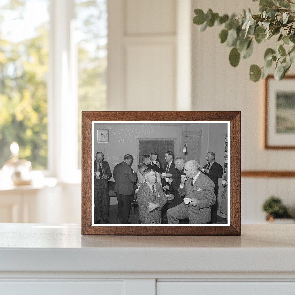 Farmers Night Meeting Gold Hill California 1940