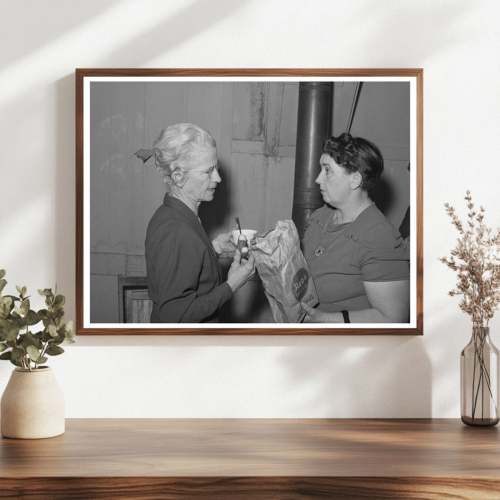 Farmers Wives Meeting Gold Hill California December 1940