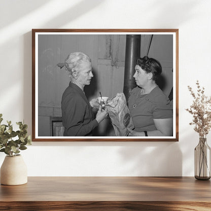 Farmers Wives Meeting Gold Hill California December 1940