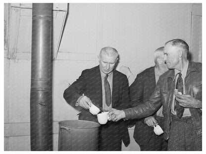 Farmers Meeting in Gold Hill California December 1940