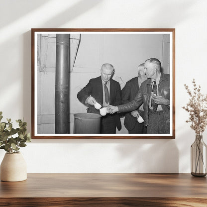 Farmers Meeting in Gold Hill California December 1940