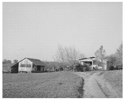 Placer County Fruit Farmer House and Packing Shed 1940