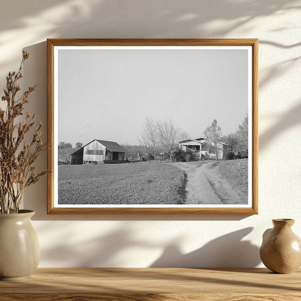 Placer County Fruit Farmer House and Packing Shed 1940