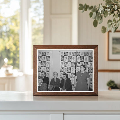 Farmers Gathering in Gold Hill California December 1940