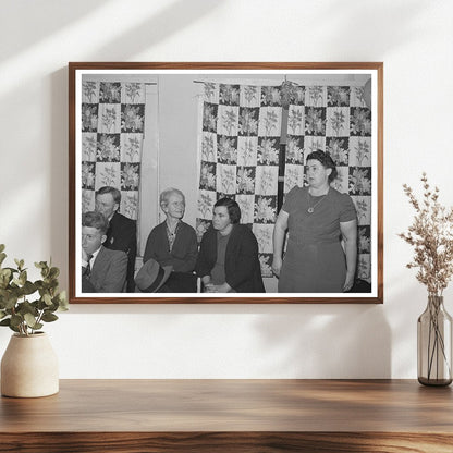 Farmers Gathering in Gold Hill California December 1940