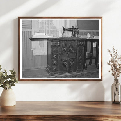Sewing Machine in Placer County Home December 1940