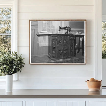 Sewing Machine in Placer County Home December 1940