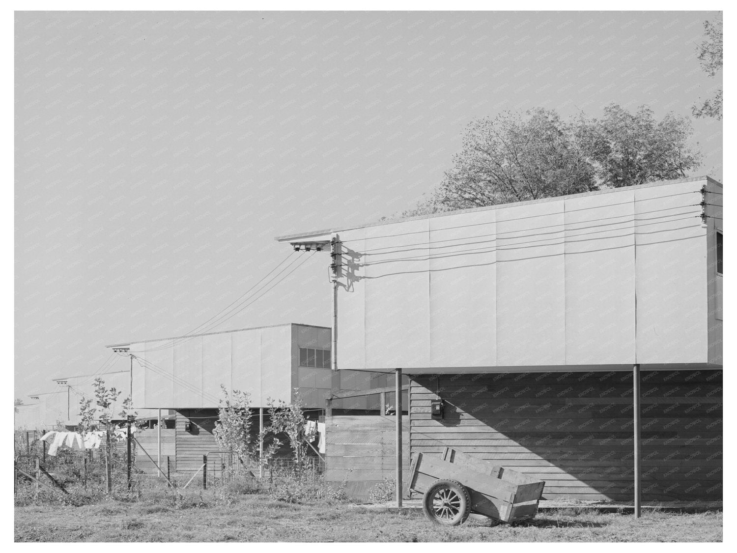 Yuba City Farm Workers Camp Housing December 1940