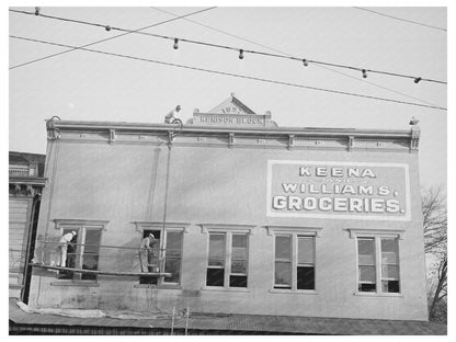 Auburn California Landscape December 1940 Vintage Photo