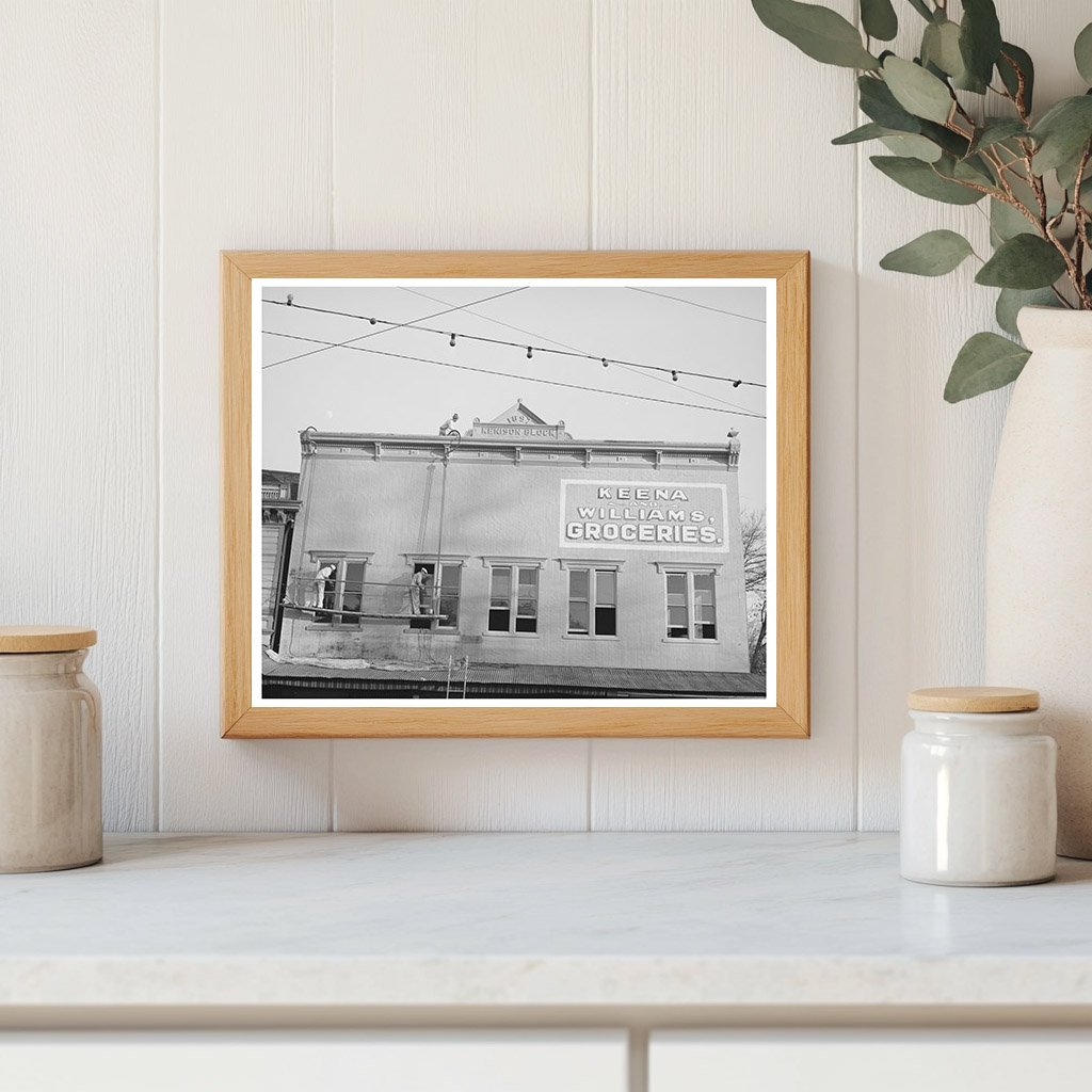 Auburn California Vintage Scene December 1940